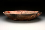 Saggar Fired Bowl Form (View Three)